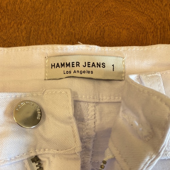 NWOT! Hammer Jeans Jeggings, white, Size 1 - Picture 3 of 4
